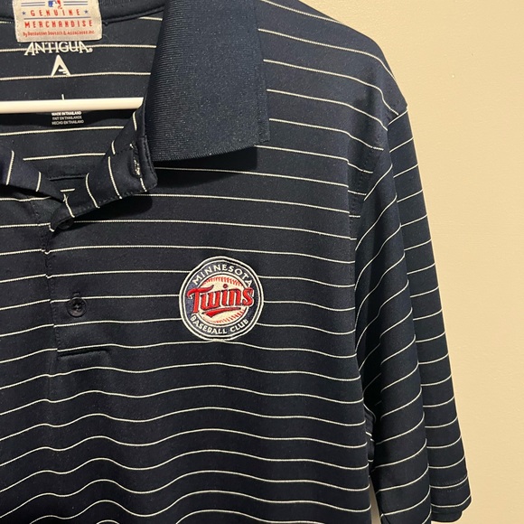 Minnesota Twins Striped Polo - Picture 4 of 5